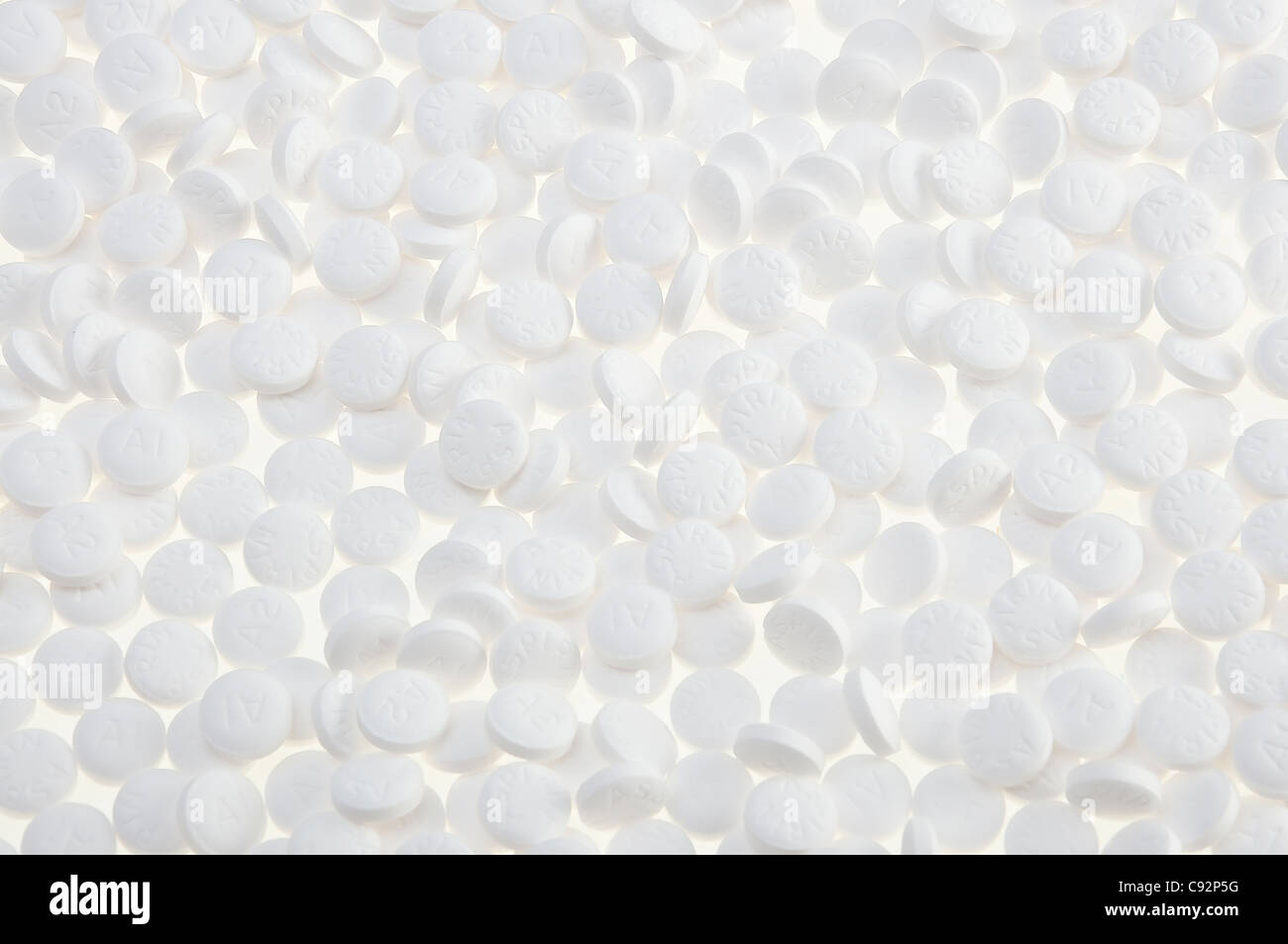 Aspirin Background Stock Photo
