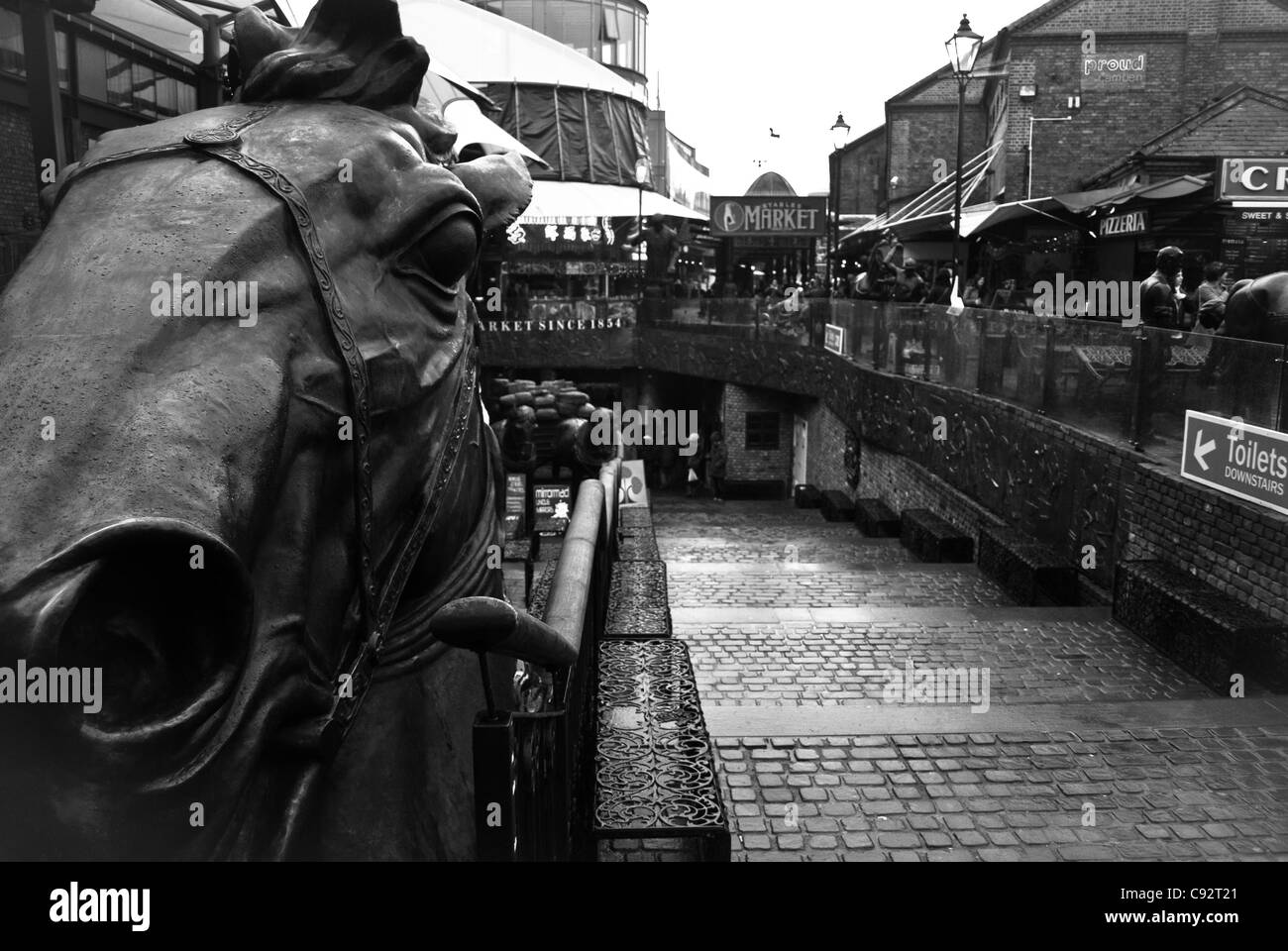 Horse in Camden Stock Photo