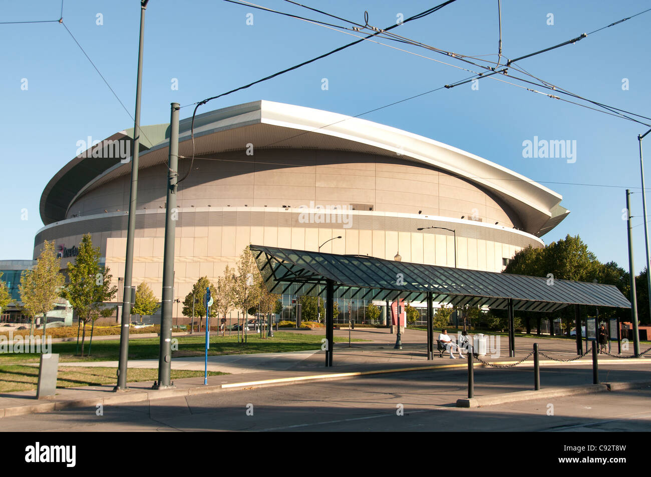 Stadium Rose Garden Arena Portland Lumberjax Arenablazers Oregon United