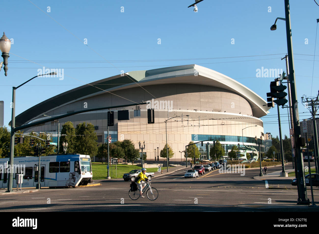 Stadium Rose Garden Arena Portland Lumberjax Arenablazers Oregon United