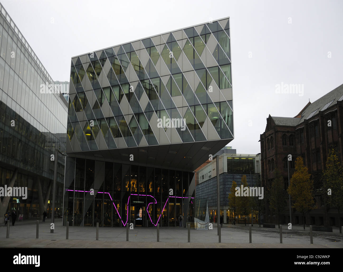 Armani shop, Deansgate, Manchester Stock Photo Alamy