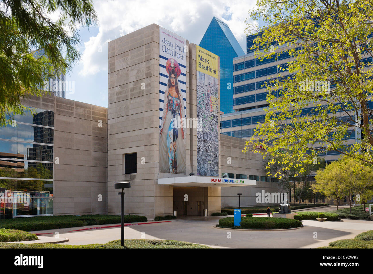 The Dallas Museum of Art, Arts District, Dallas, Texas, USA Stock Photo