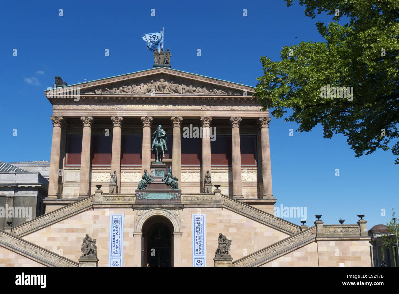 The Alte Nationalgalerie museum in Berlin, Germany Stock Photo