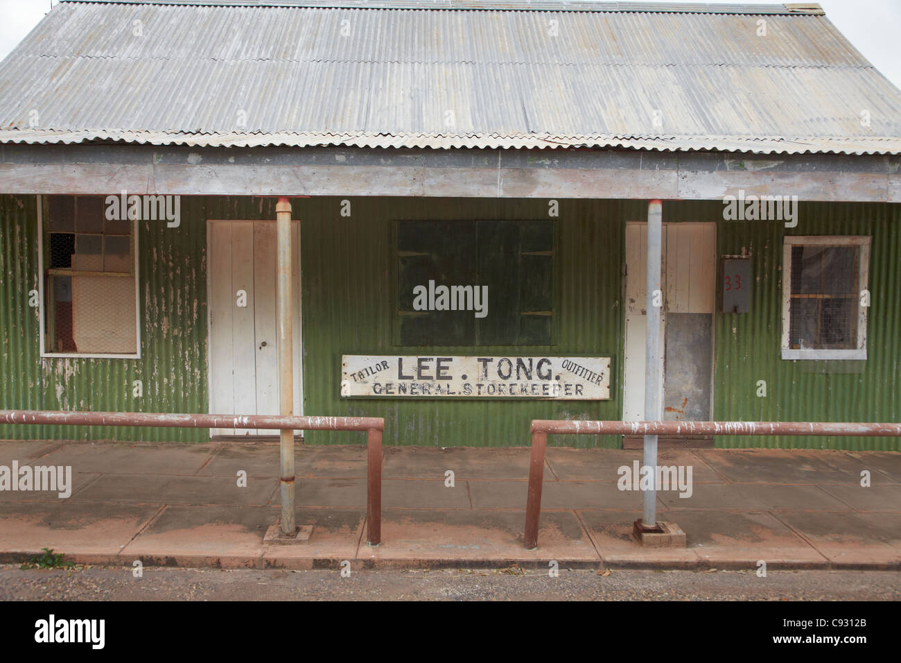 Historic Lee Tong General Store, Wyndham, Kimberley Region, Western Australia, Australia Stock Photo