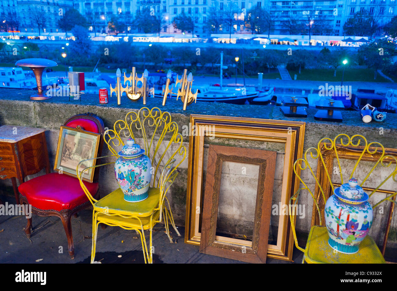 Paris, France, Bastille Brocante, Shopping in French Antiques Market
