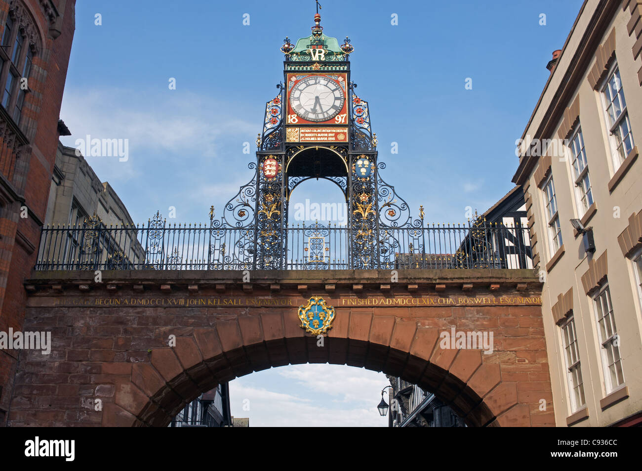 Chester eastgate clock hi-res stock photography and images - Alamy