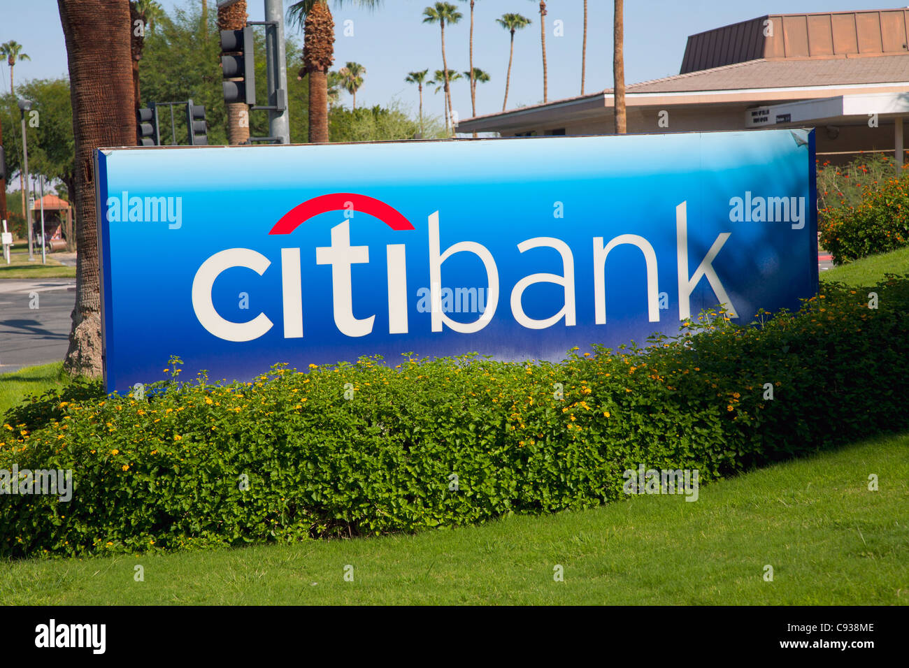 Citibank sign Stock Photo