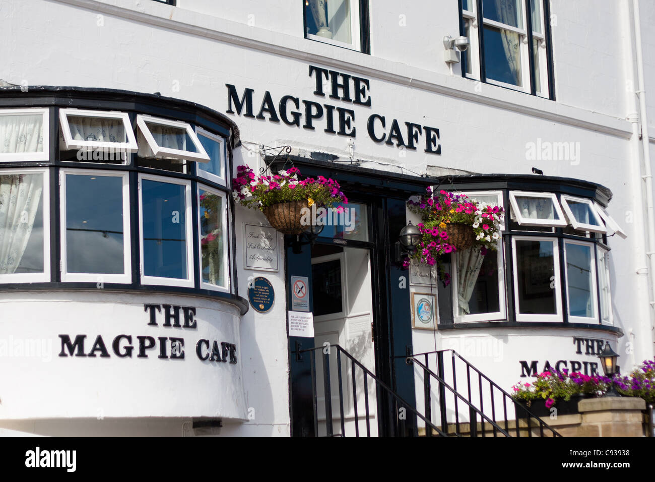 The Magpie Cafe in Whitby, a Jamie Oliver restaurant. Stock Photo