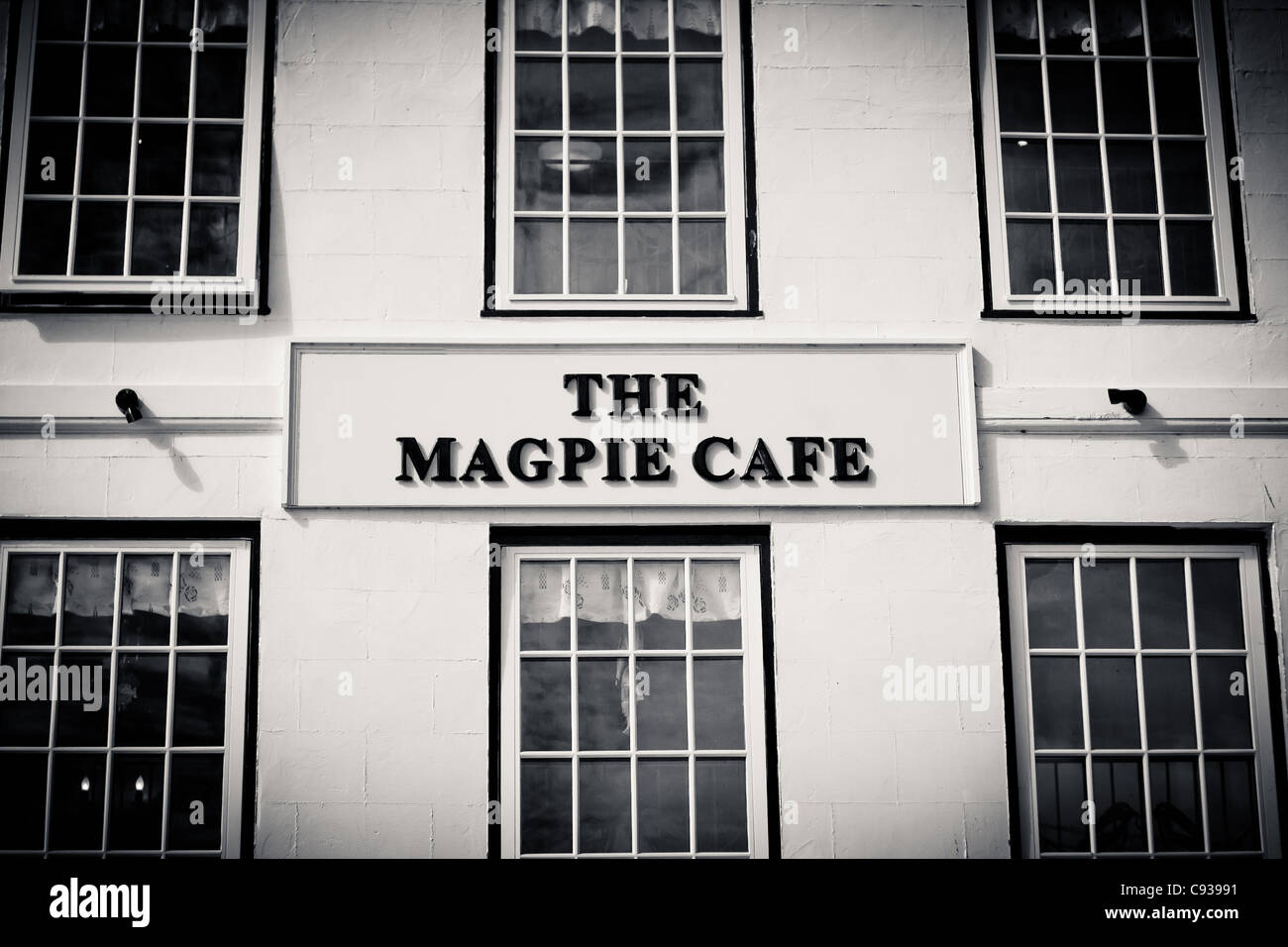 The Magpie Cafe in Whitby, a Jamie Oliver restaurant. Stock Photo