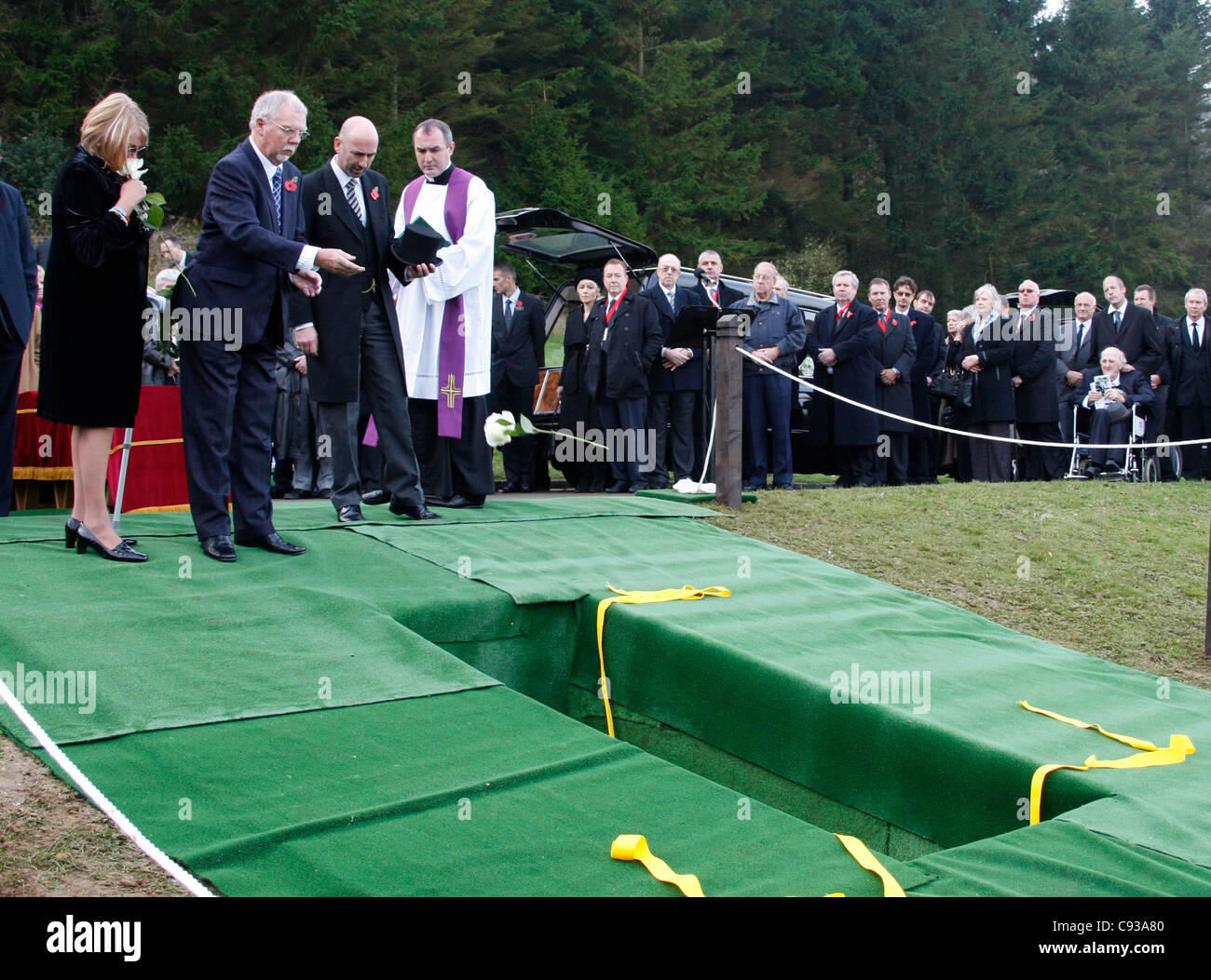 SIR JIMMY SAVILE'S FUNERAL SIR JIMMY SAVILE'S FUNERAL WOODLANDS ...