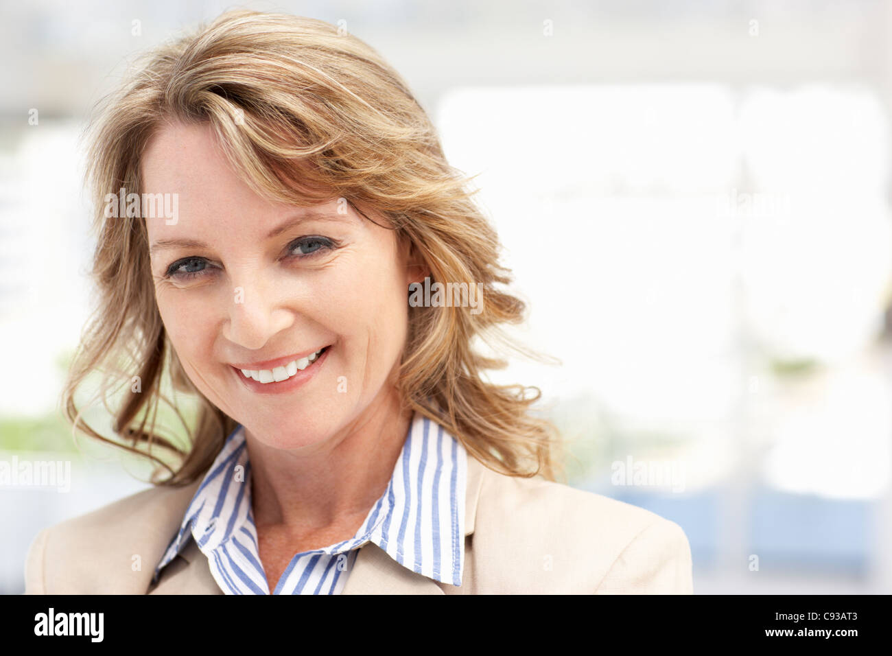 Mid age businesswoman Stock Photo