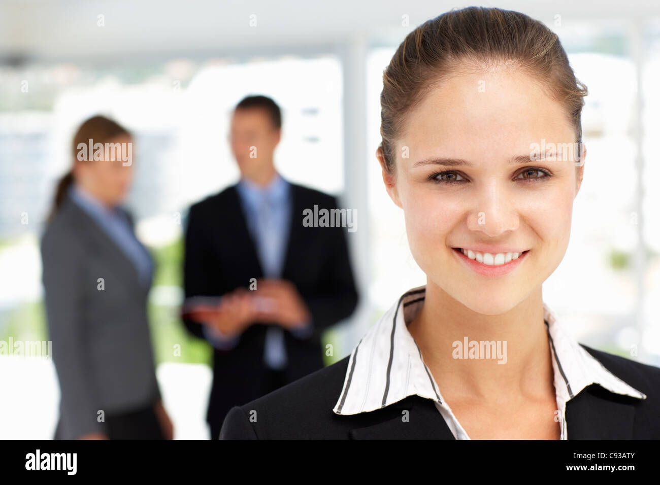 Young businesswoman Stock Photo