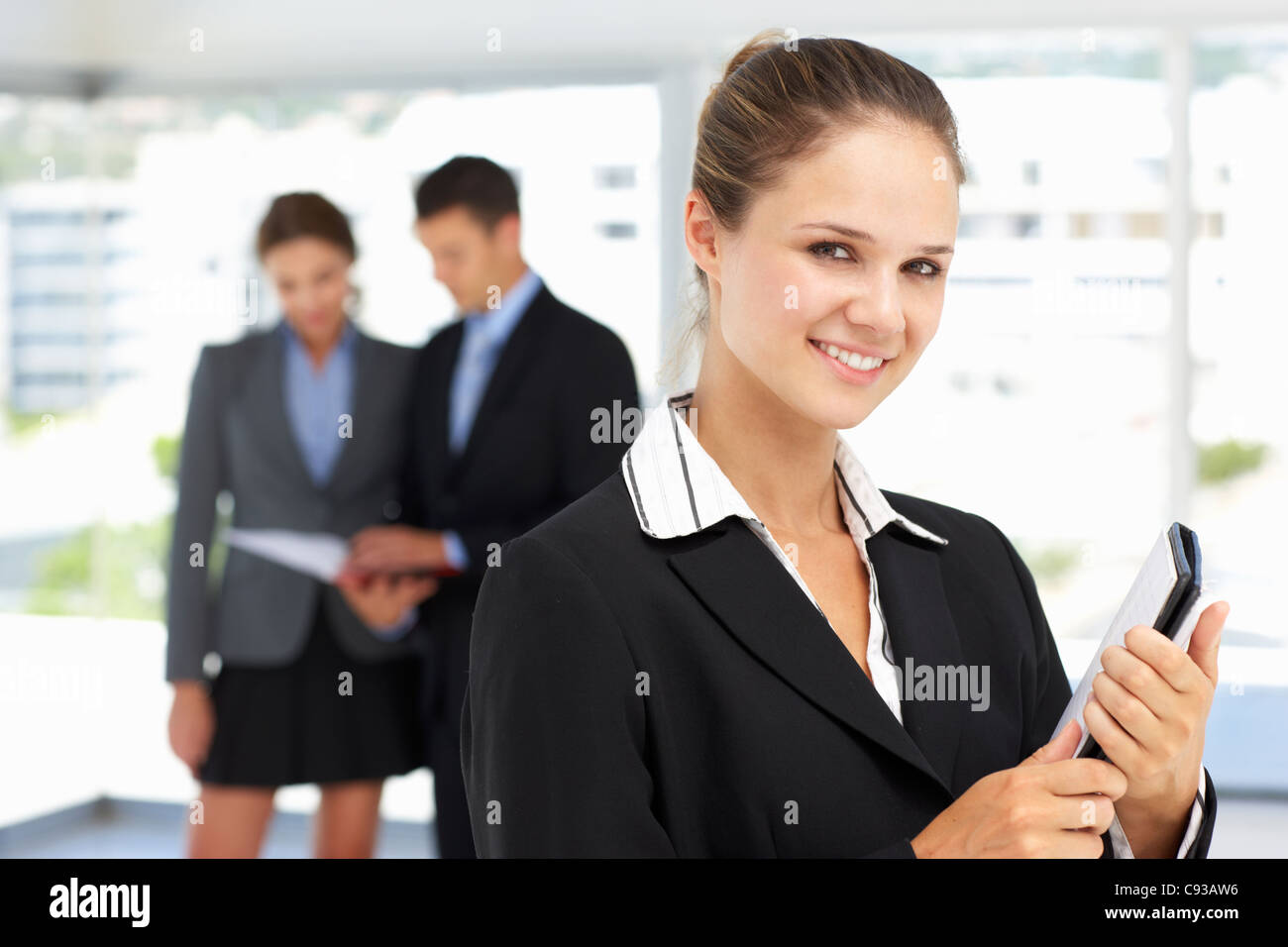 Young businesswoman Stock Photo