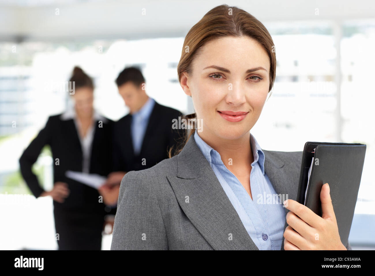 Confident businesswoman Stock Photo