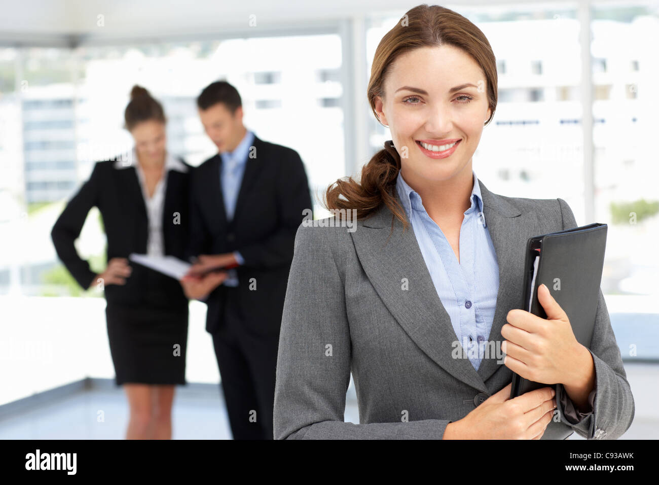 Confident businesswoman Stock Photo