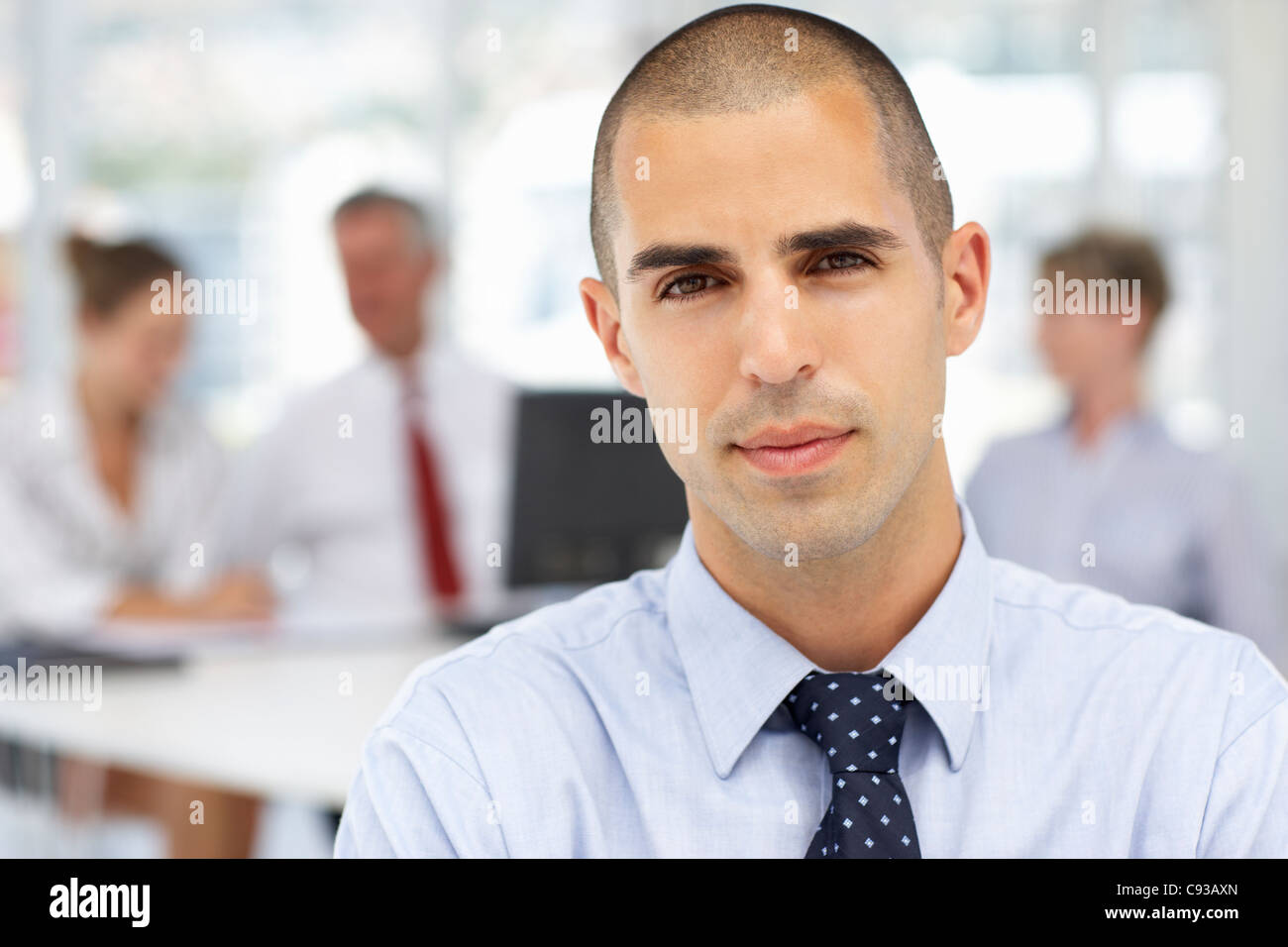 Young businessman Stock Photo