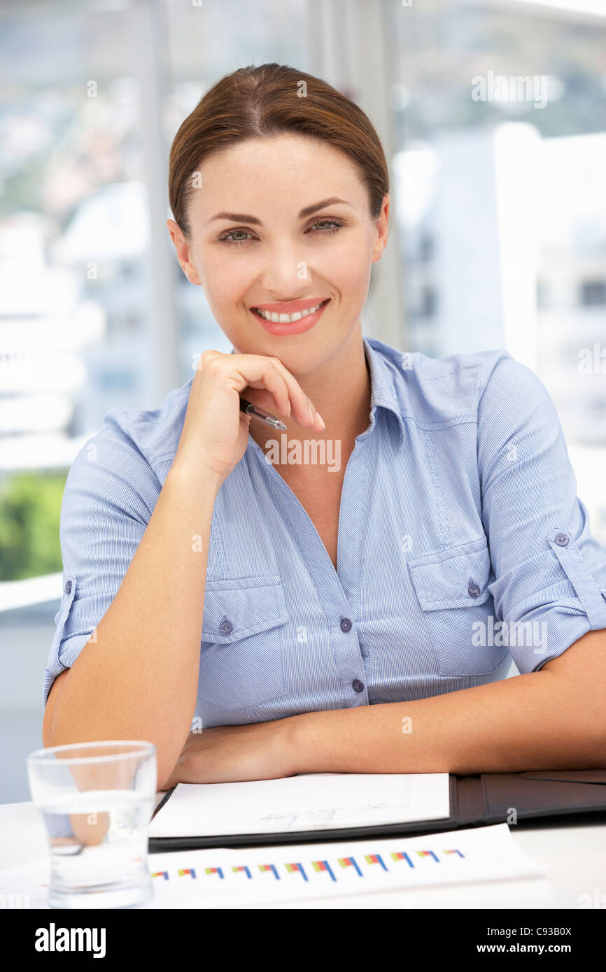 Successful businesswoman Stock Photo