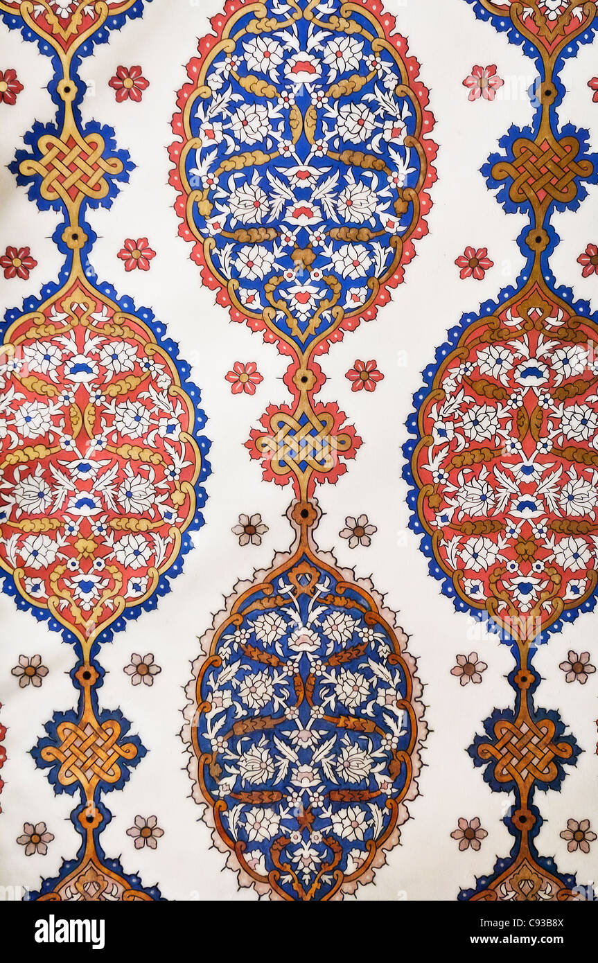 Turkish traditional styled tiles Stock Photo - Alamy