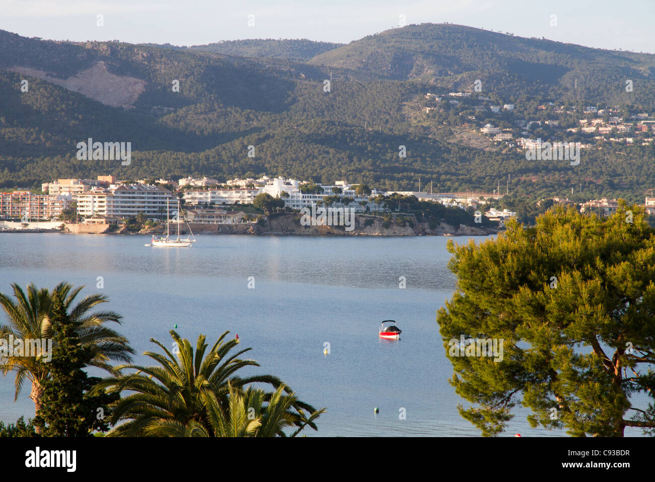 Mallorca bay of  Santa Ponca, Municipally of Calvià Balearic Spain Stock Photo