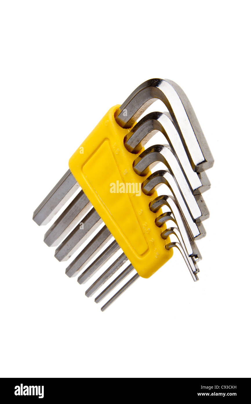 Allen keys hex hires stock photography and images Alamy
