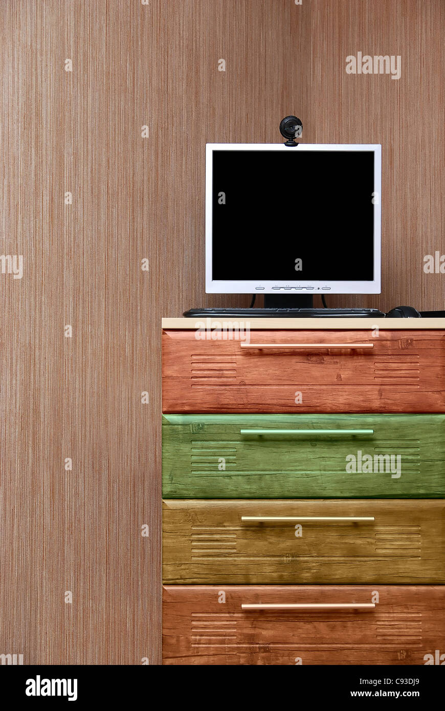 Modern interior room. Wooden style Stock Photo - Alamy