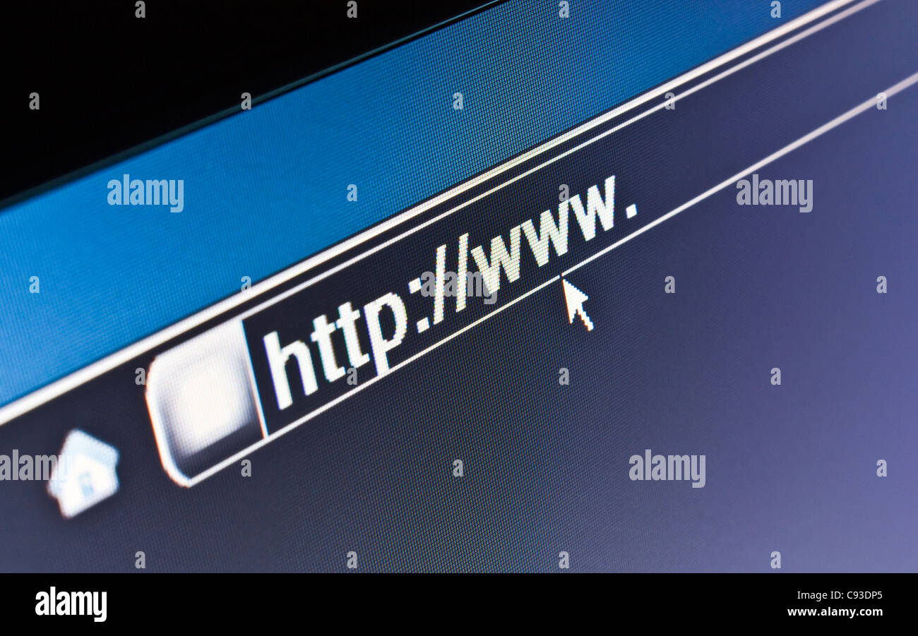 WWW Internet Browser HTTP Concept Stock Photo