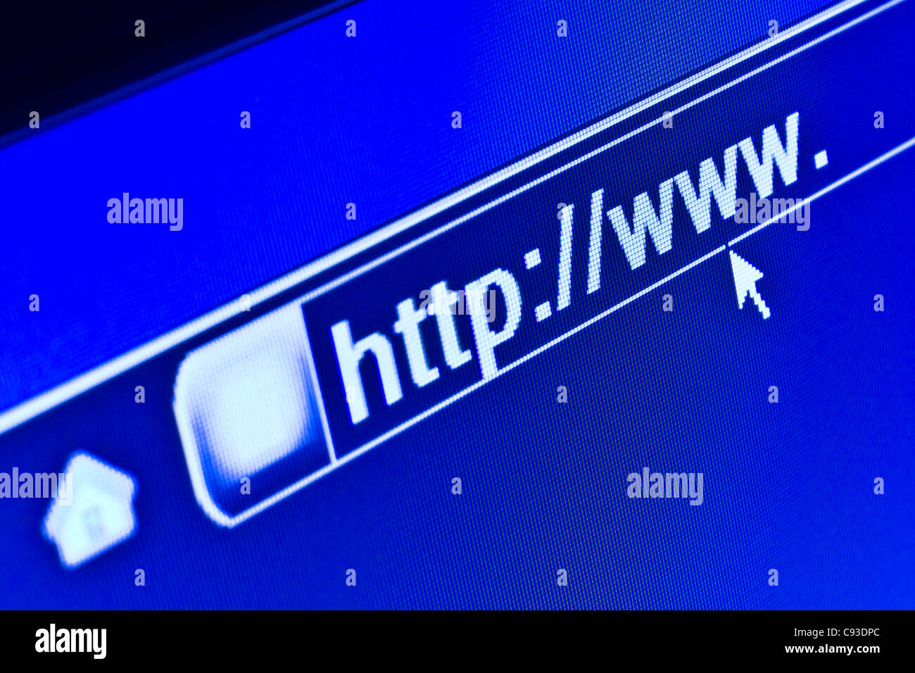 WWW Internet Browser HTTP Concept Stock Photo
