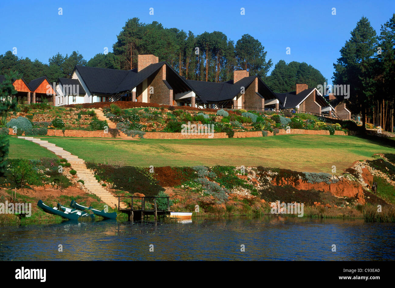 Zimbabwe’s highest peak, Mount Inyangani, provides a stunning backdrop