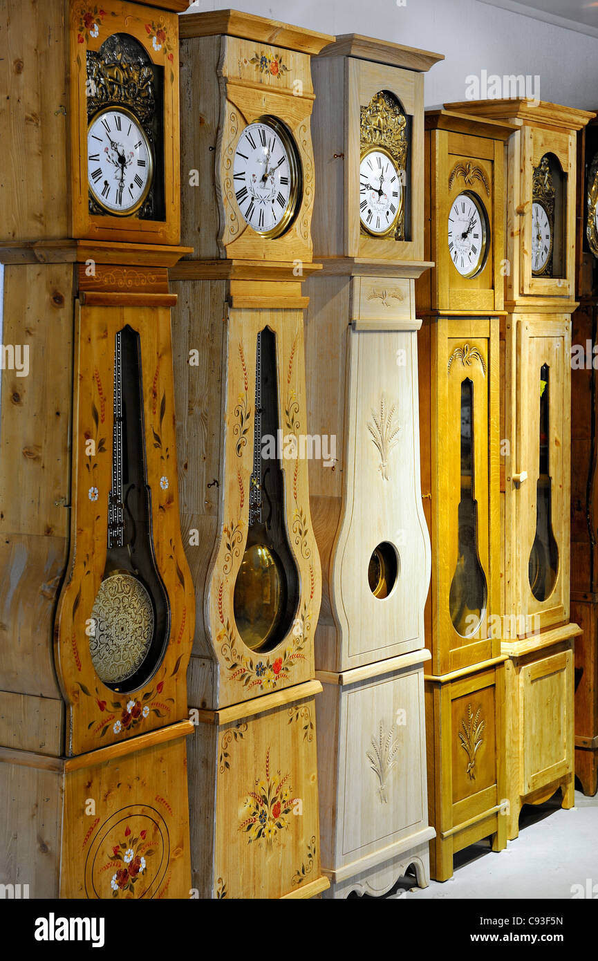 Horloges Comtoises, Jura, France Stock Photo - Alamy
