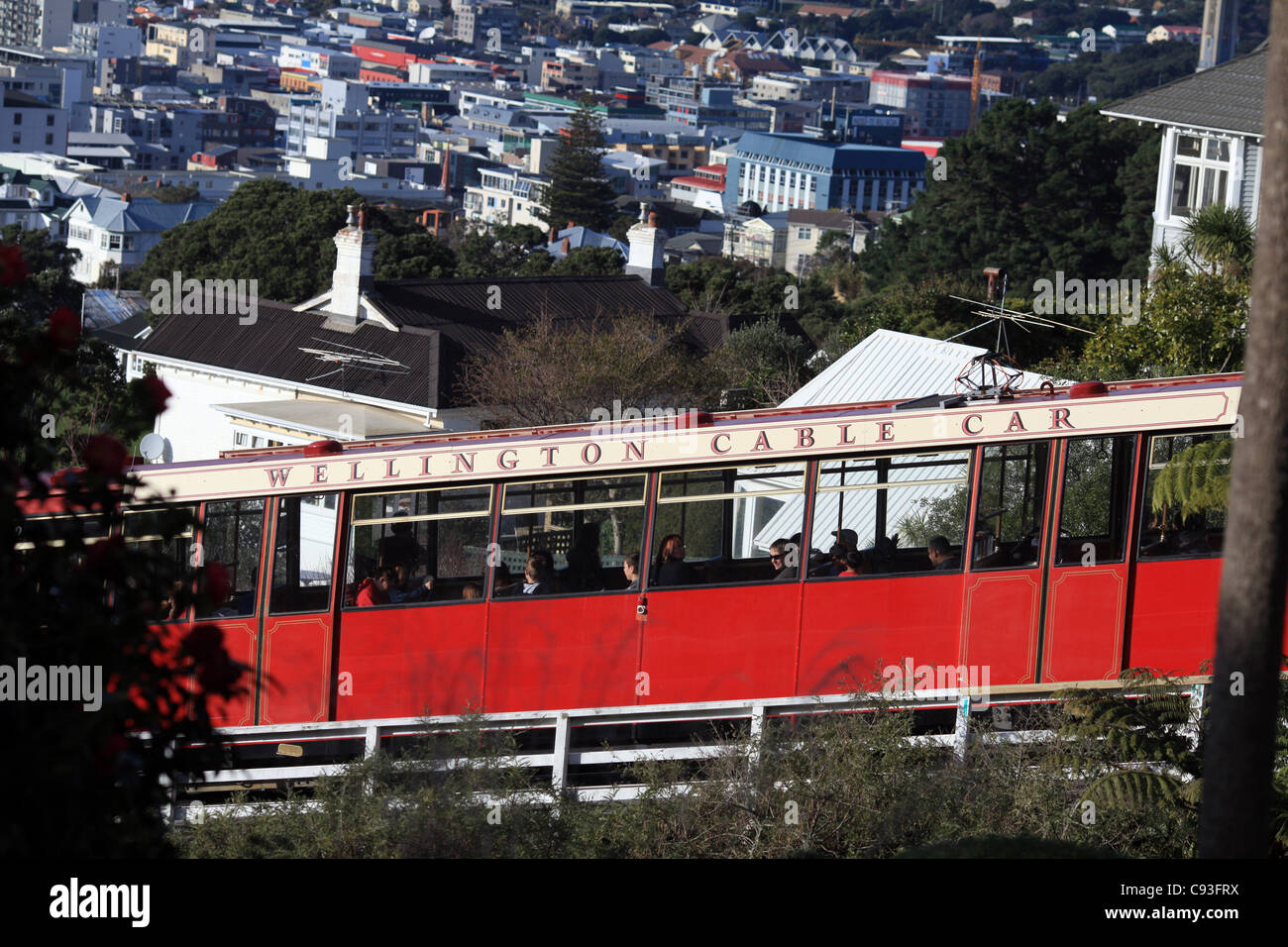 The Wellington Cable Car, one of Wellington's oldest & most popular