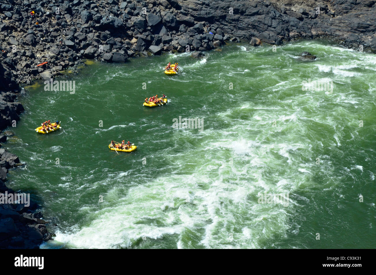 Zimbabwe is a small country boasting an incredible variety of landscapes and animals. Stock Photo