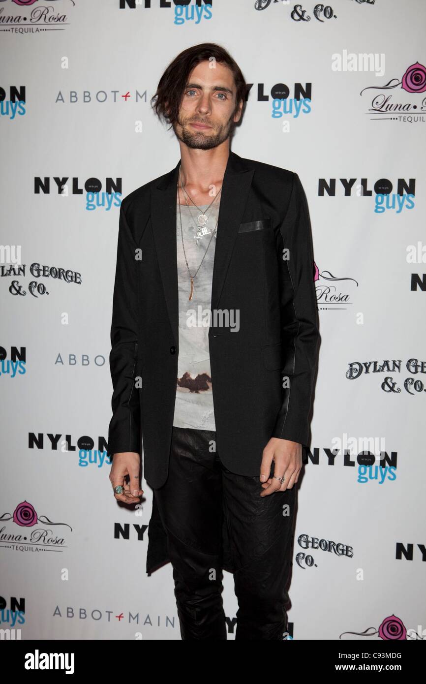 Tyson Ritter at arrivals for NYLON GUYS November Issue Cover Party, The