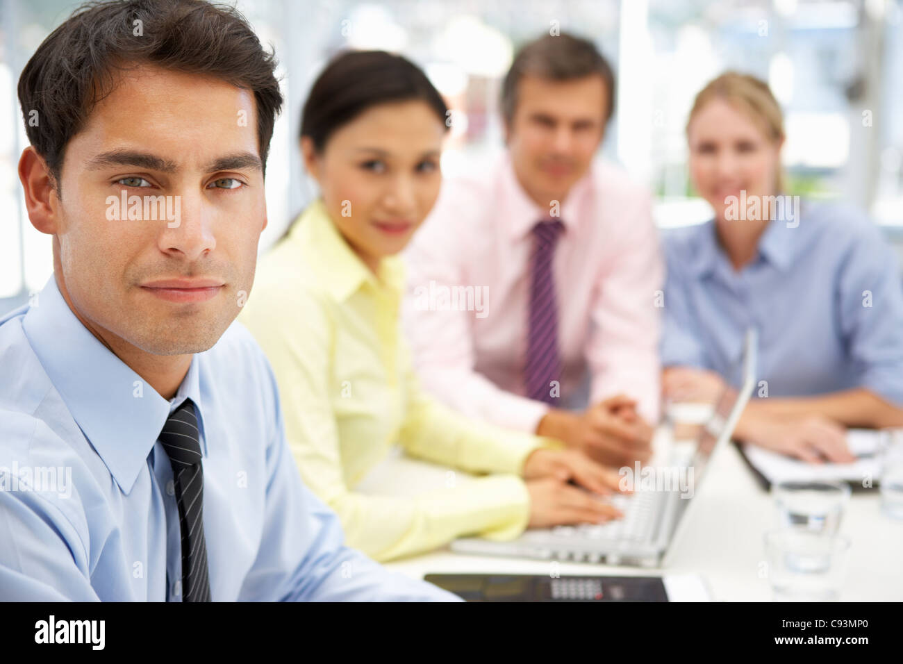 Chinese business meeting hi-res stock photography and images - Alamy