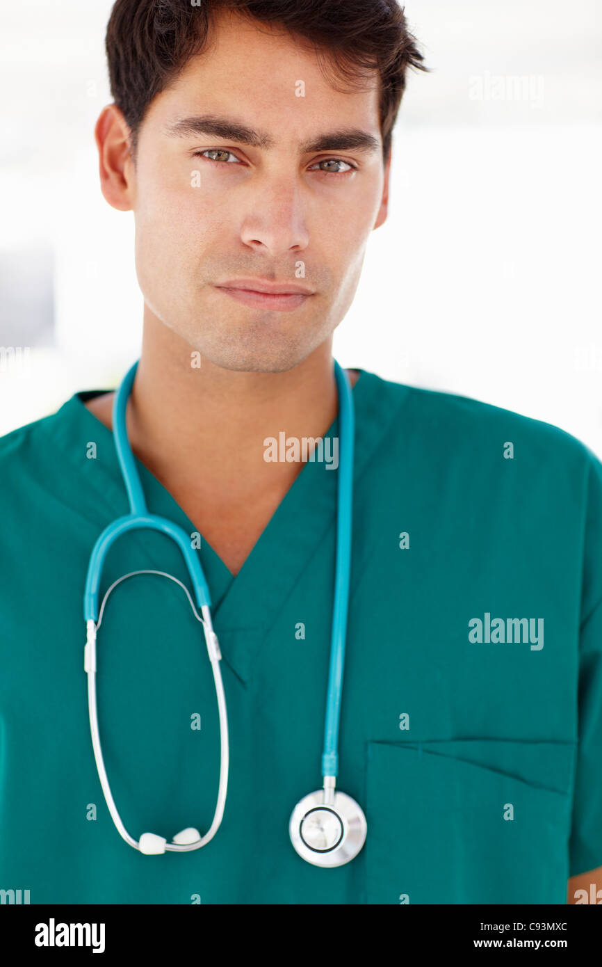 Young male doctor Stock Photo