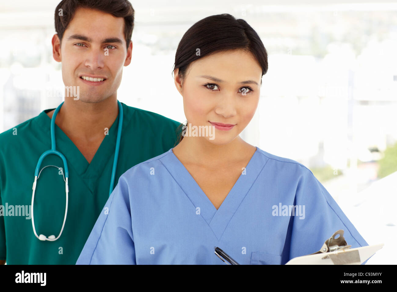 Young doctors Stock Photo