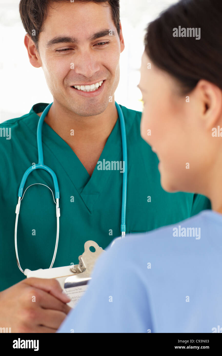 Young doctors Stock Photo