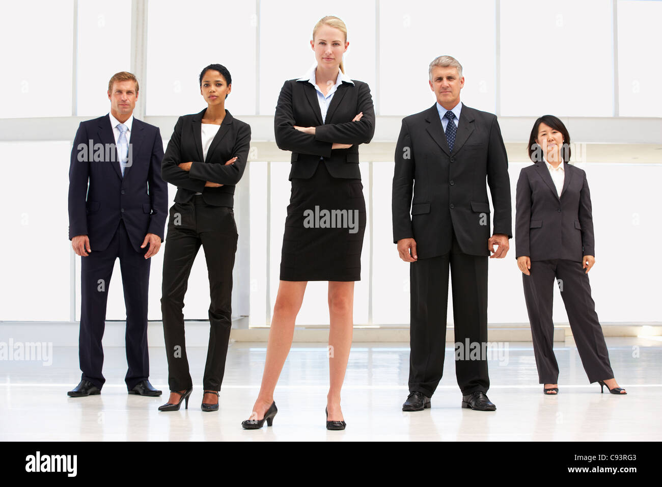 Managers wearing suits hi-res stock photography and images - Alamy