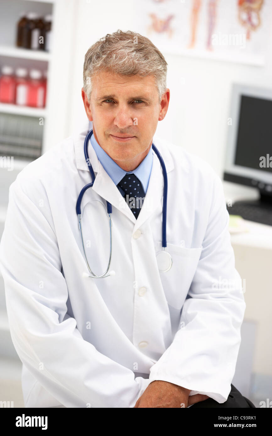 Portrait of doctor Stock Photo