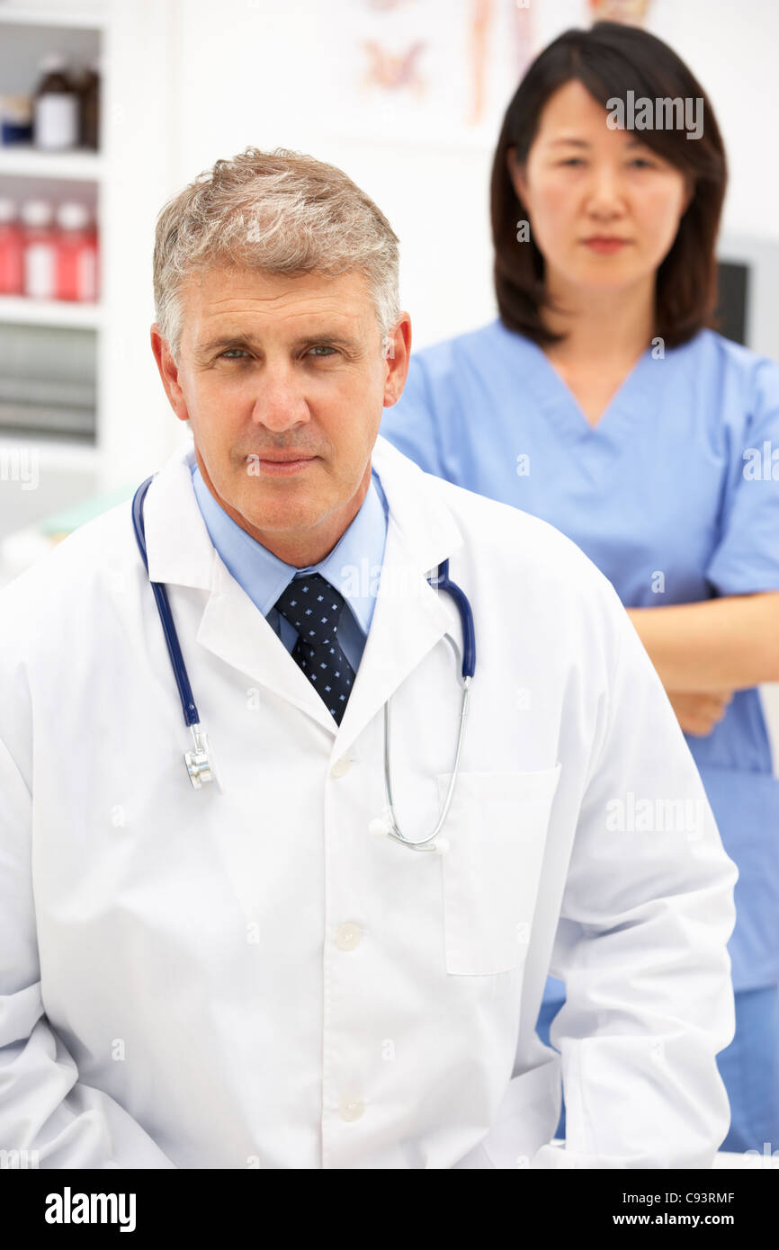 Portrait of medical professionals Stock Photo