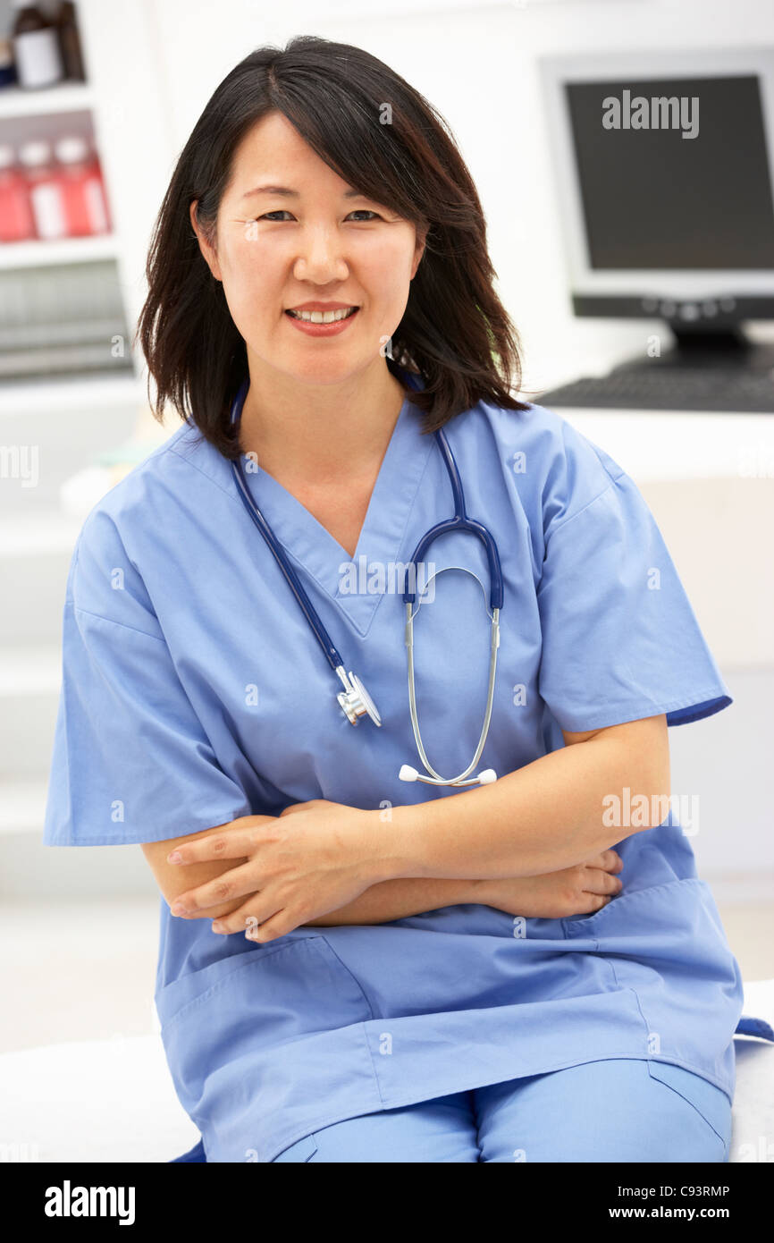 Portrait of medical professional Stock Photo