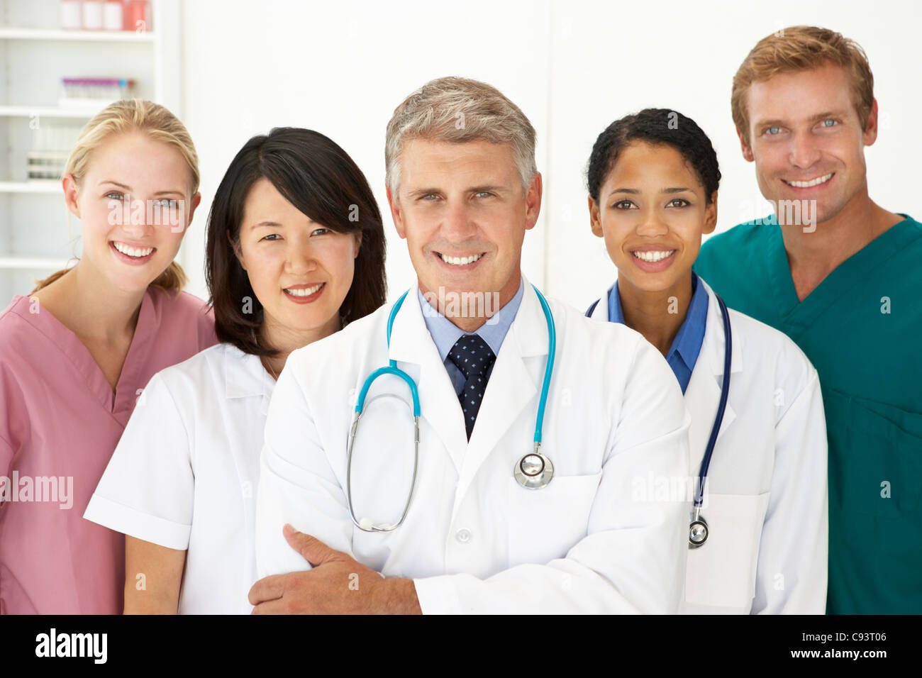 Portrait of medical professionals Stock Photo