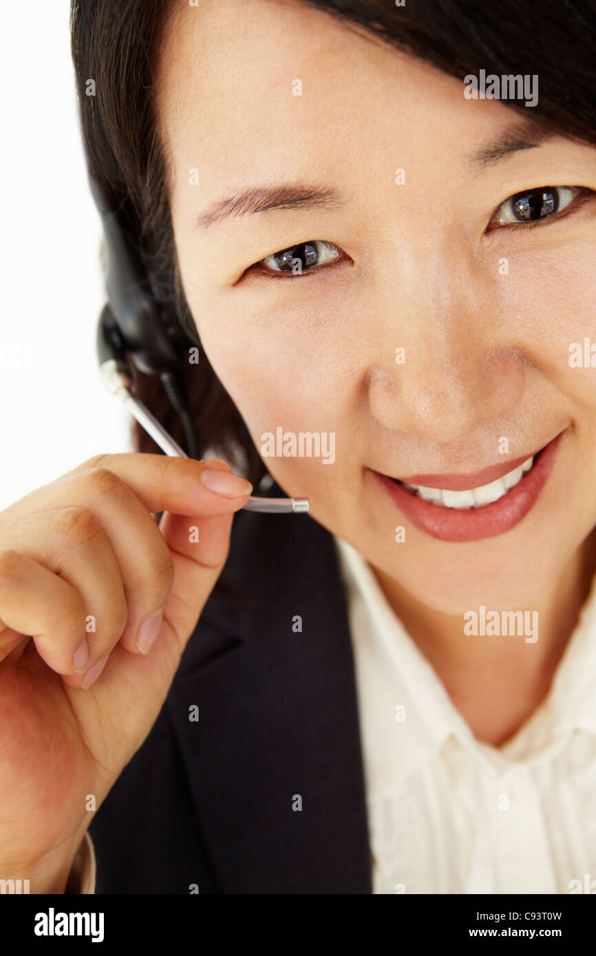 Portrait of business woman in suit Stock Photo - Alamy
