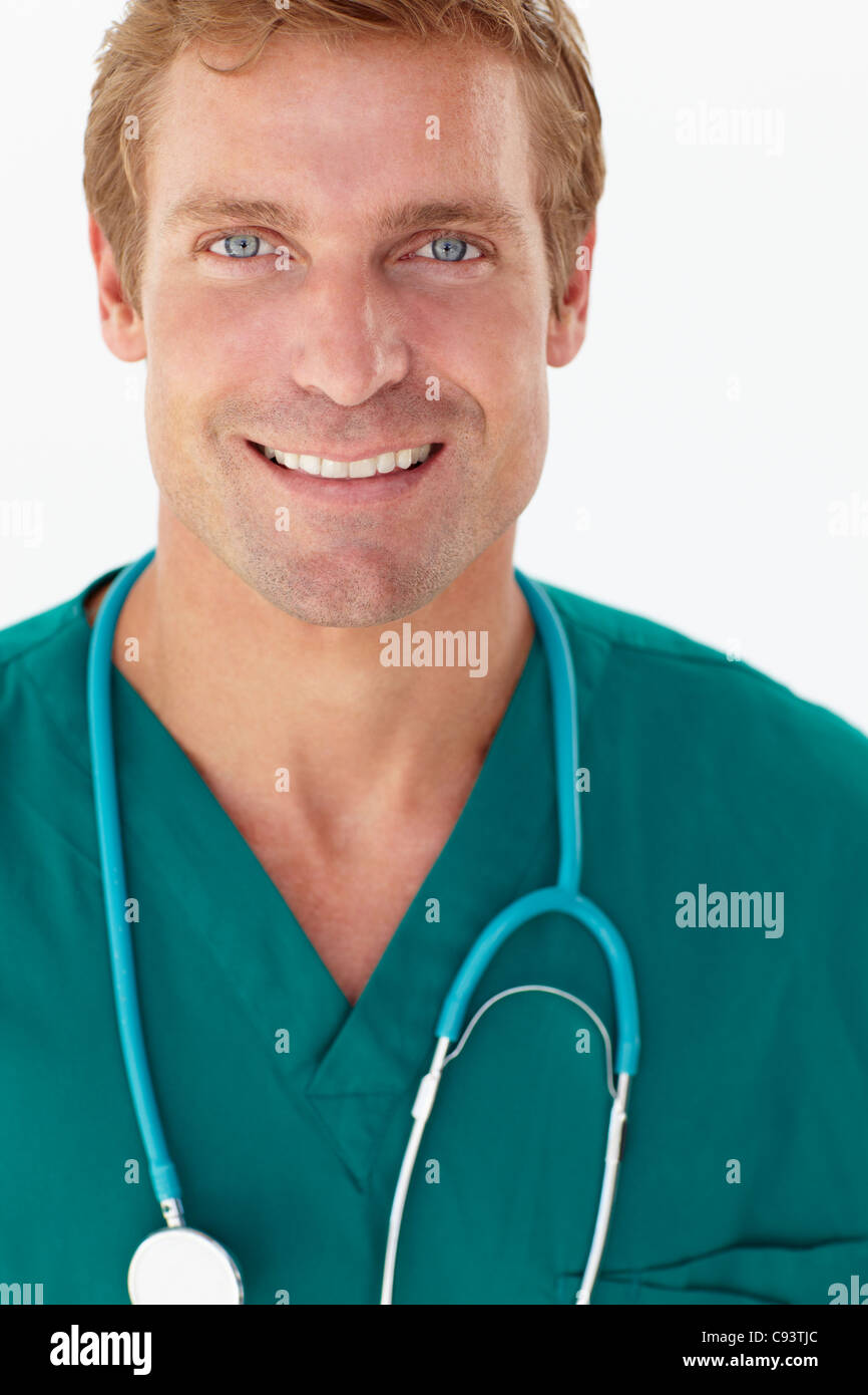 Portrait of medical professional Stock Photo