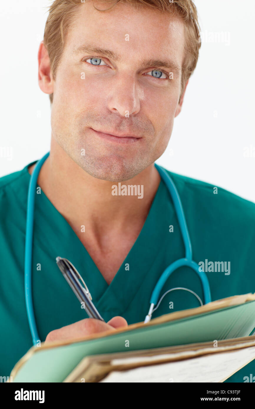 Portrait of medical professional Stock Photo Alamy