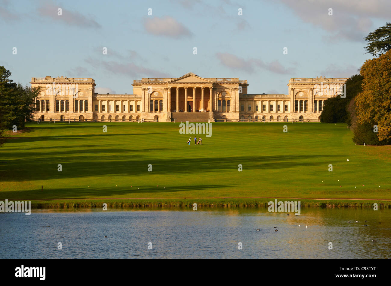 Stowe House, and golf club in the beautiful Stowe Gardens in North