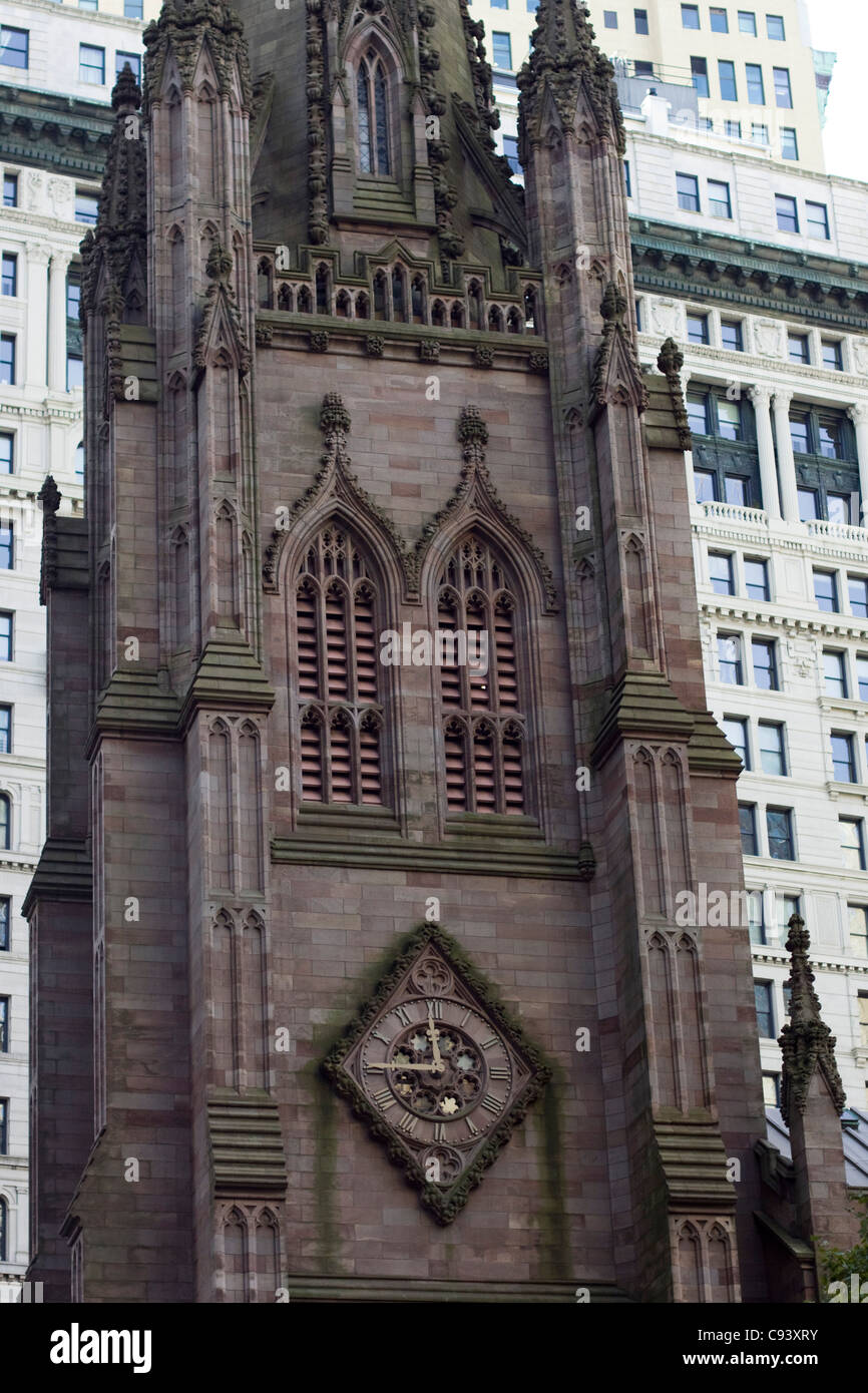 Trinity Church New York City USA Stock Photo