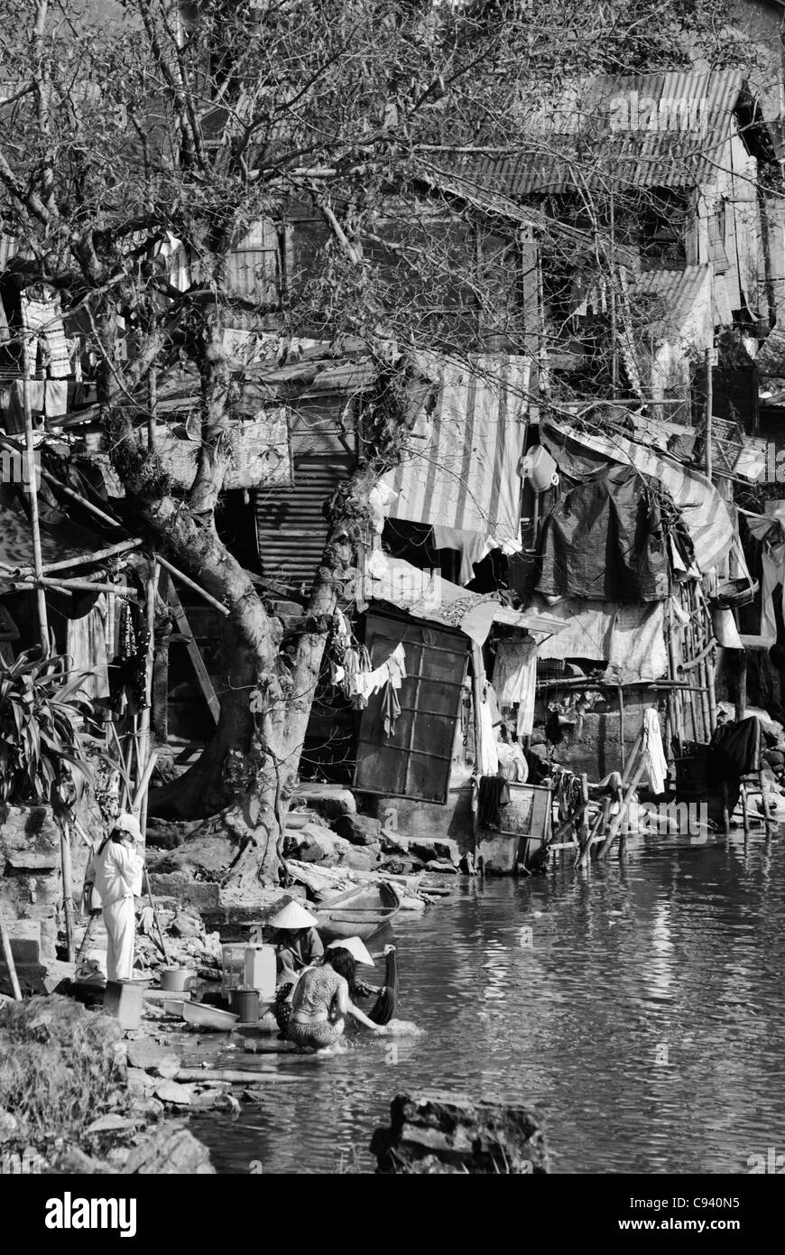 Peoples housing Black and White Stock Photos Images Alamy