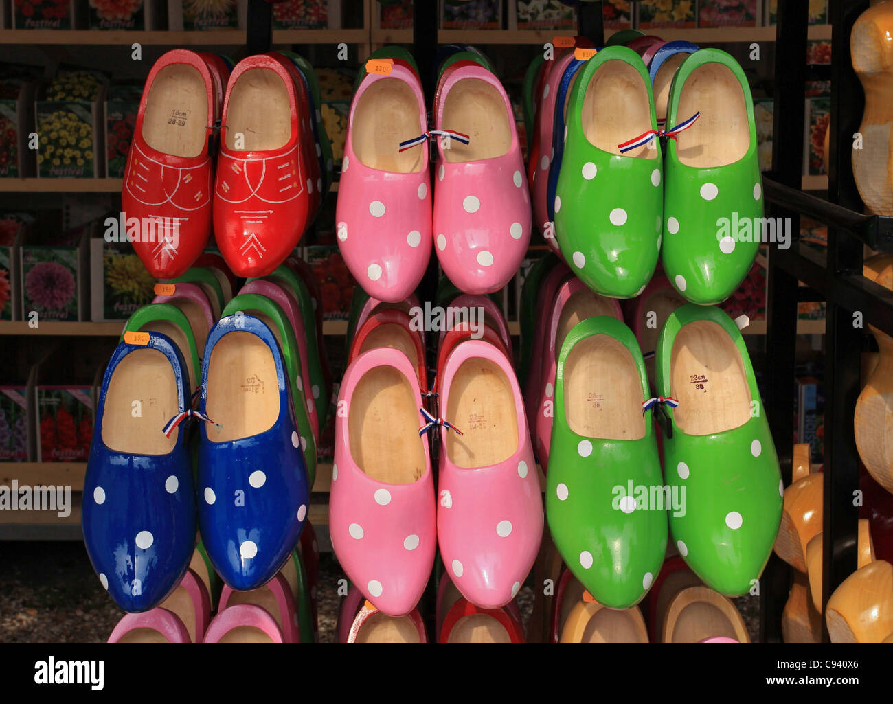 Wooden shoes for sale in the Netherlands Stock Photo Alamy