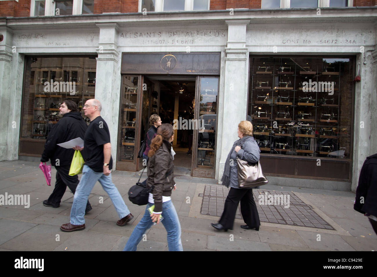 all saints clothing retailer Covent Garden London Stock Photo Alamy