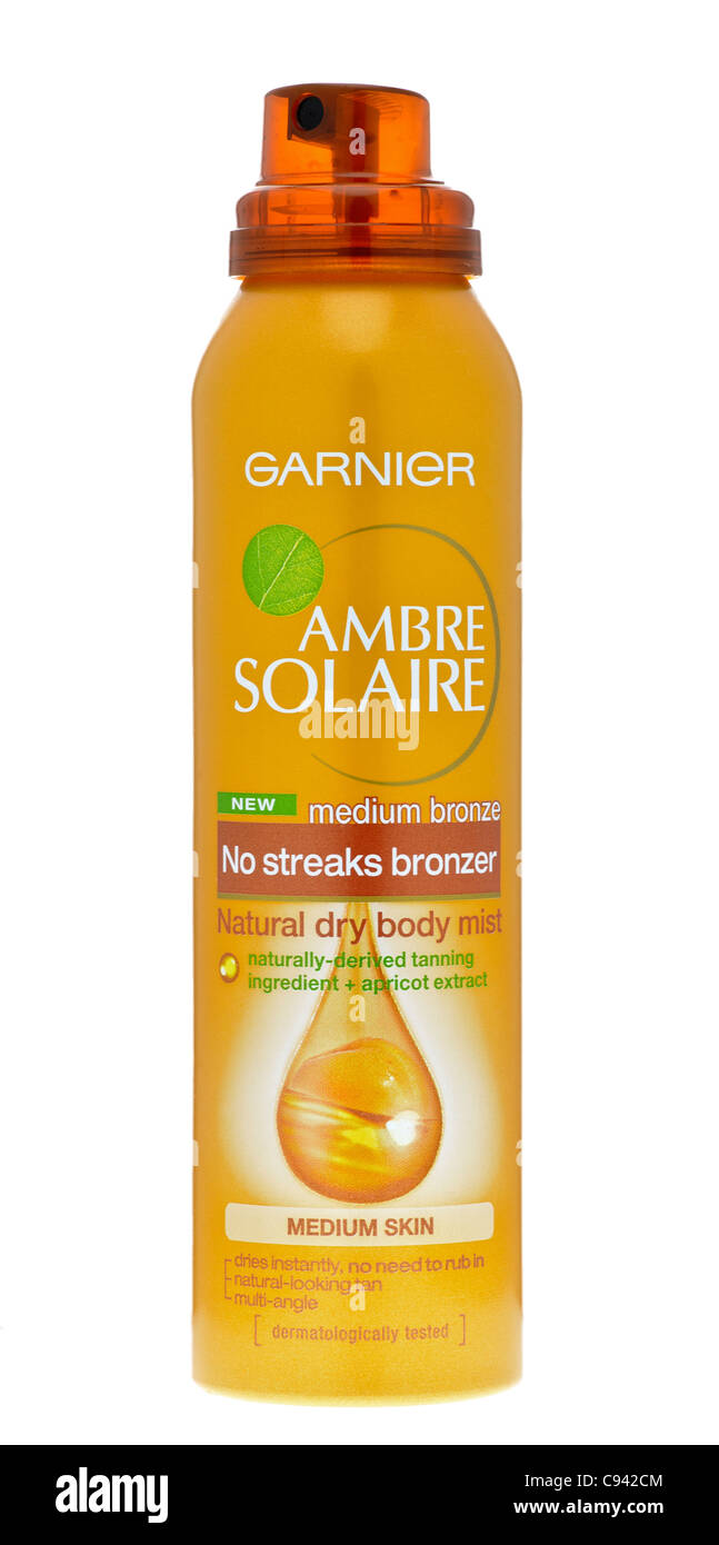 Garnier Ambre Solaire Natural Spray Tan Stock Photo - Alamy